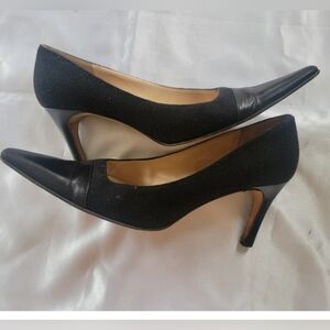 Kate Spade New York Wool With Leather Toe Pumps